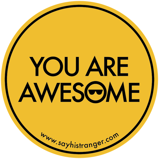 YOU ARE AWESOME PIN